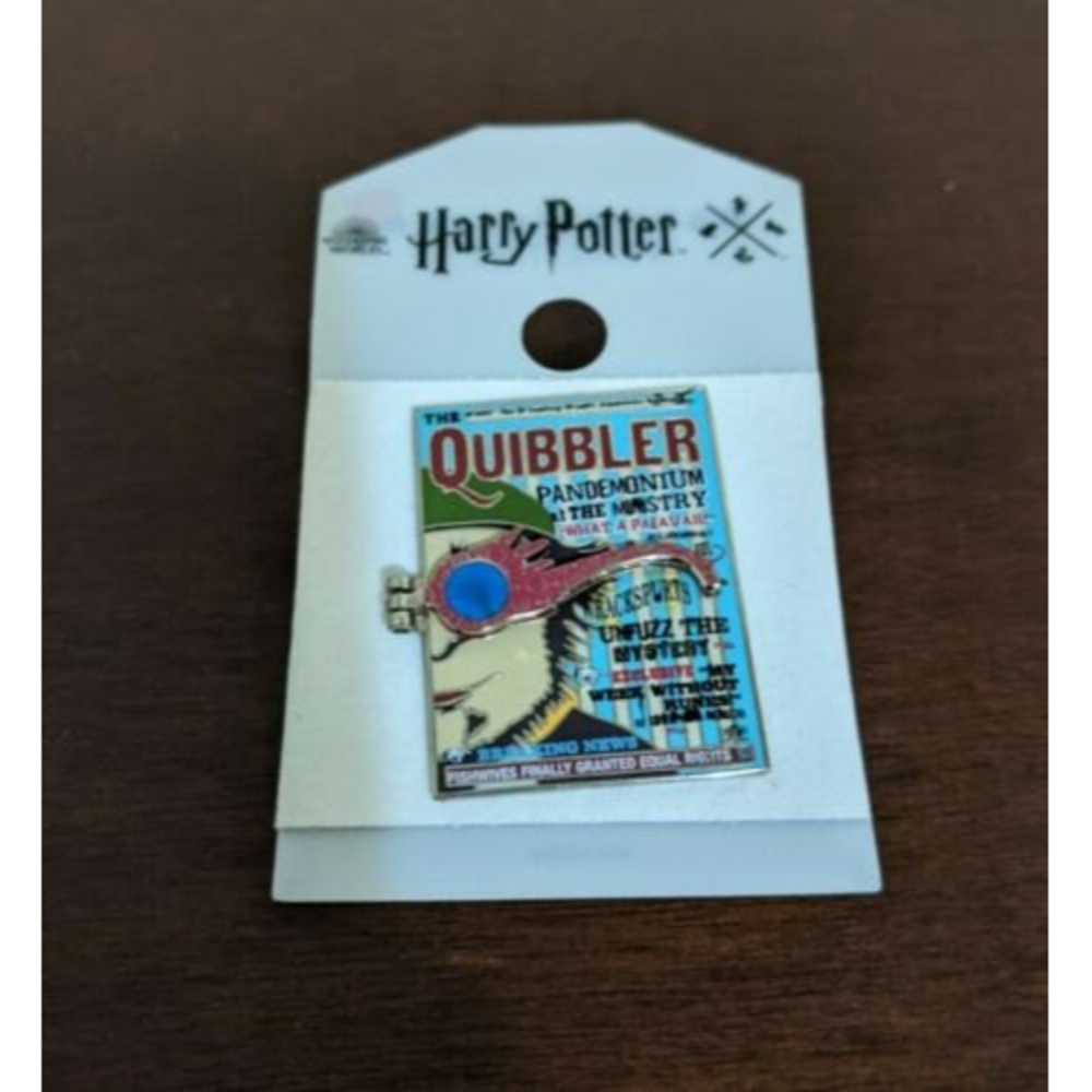 Wizarding World of Harry Potter New York Store The Quibbler Enamel Pin New Hinge